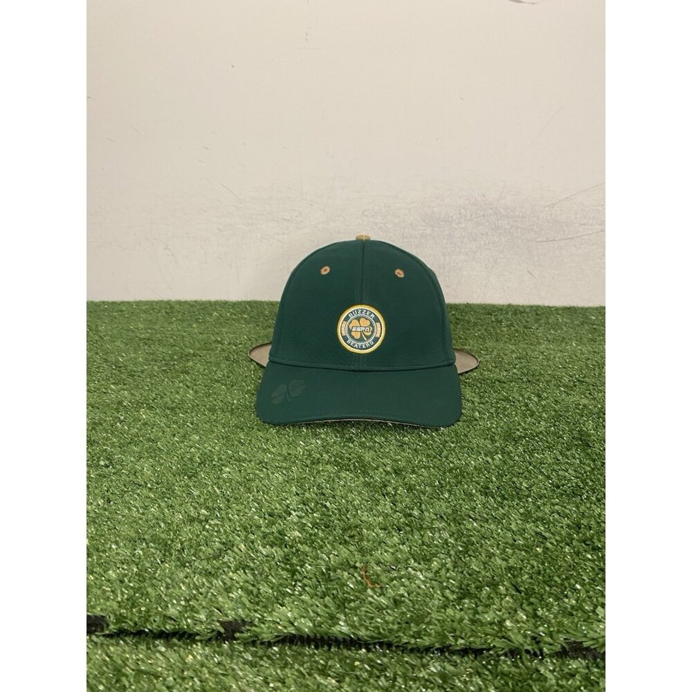Vintage ESPN hat cap fitted small s/m green buzzer beater college basketball